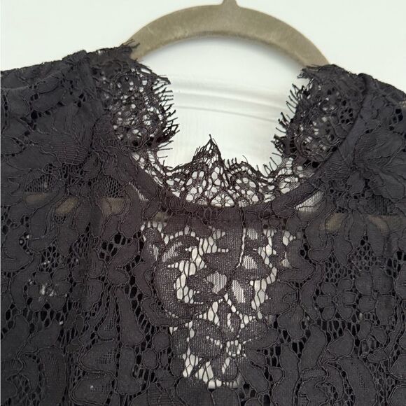 MNG CHIC Black Lace Dress - Picture 4 of 5